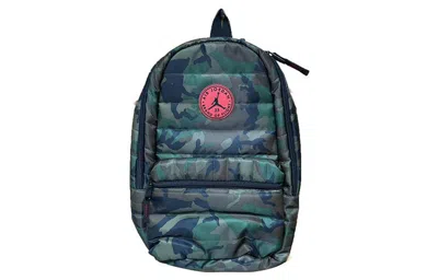 Air Jordan Logo Backpack 'green' In Multi