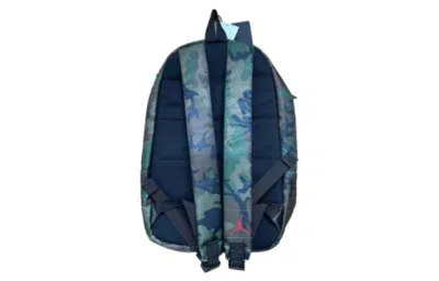Air Jordan Logo Backpack 'green' In Multi