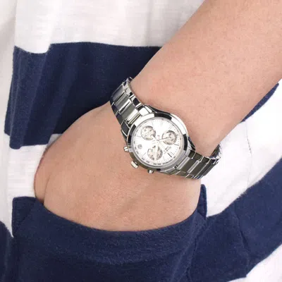 Casio Sheenseries Business Es Silver White Analog In Metallic