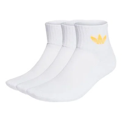 Adidas Originals Sports Socks 3 Pack White