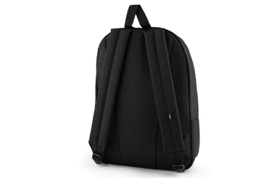 Vans Realm Bee Checkerboard Backpack 'black White' In Multi