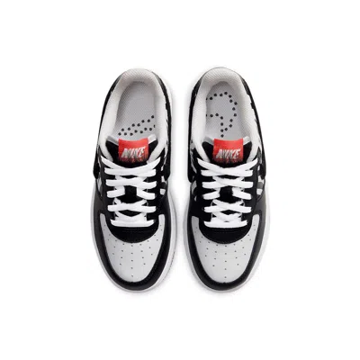 Nike (ps)  Air Force 1 Low 'zebra' In Black