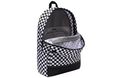 Vans Construct Skool Backpack 'black White Checkerboard' In Multi