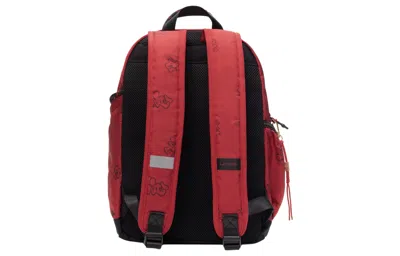 Li-ning (gs)  All-over Print Backpack 'red' In Multi