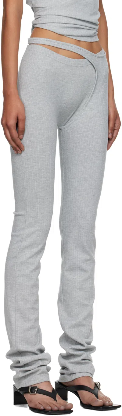 Ottolinger Gray Ada Leggings In Gray