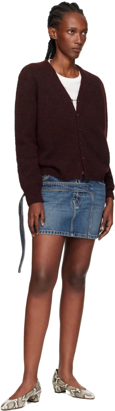 Aeyde Helia 35 Python-effect Leather Pumps In White