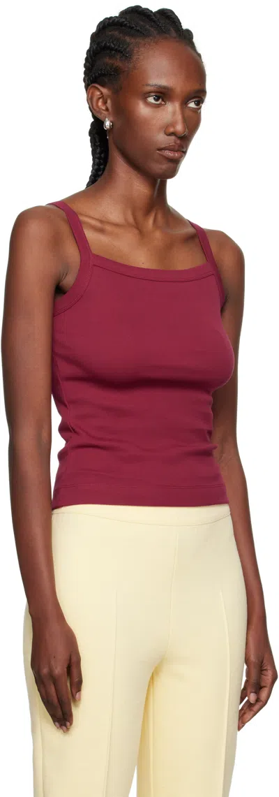 Flore Flore Burgundy May Camisole In Red