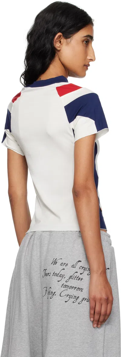 Miaou White Mel T-shirt In Multi