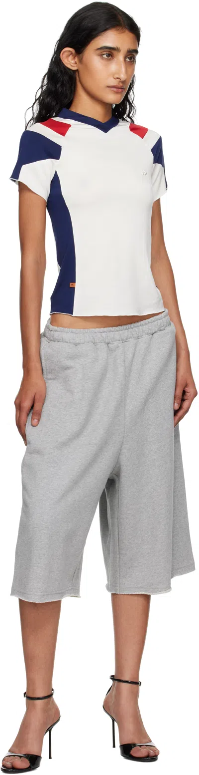 Miaou White Mel T-shirt In Multi