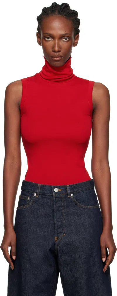Flore Flore Dinah Tank Top In Red