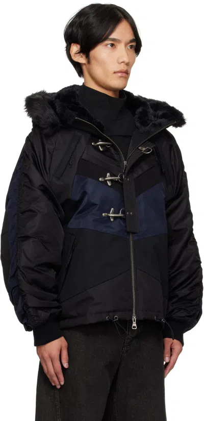Andersson Bell Norwegian N2b Jacket In Black