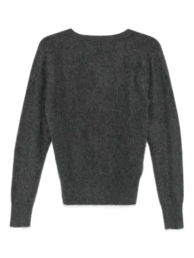 Seventy V-neck Cashmere Sweater In Black