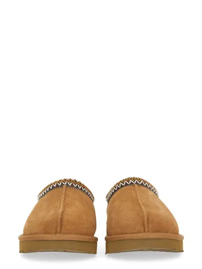 Ugg Tasman Ii Whipstitch-trim Slippers In Brown