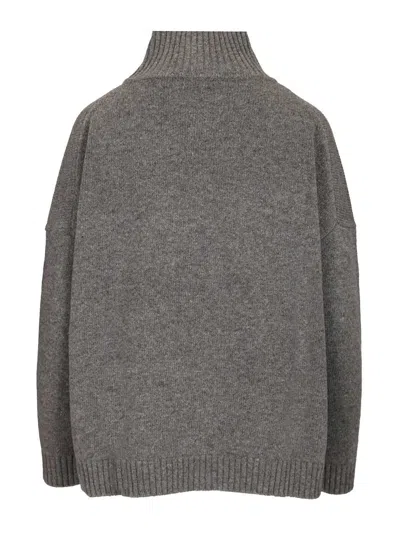Weekend Max Mara Long-sleeved Sweater In Multi