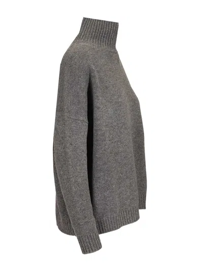 Weekend Max Mara Long-sleeved Sweater In Multi