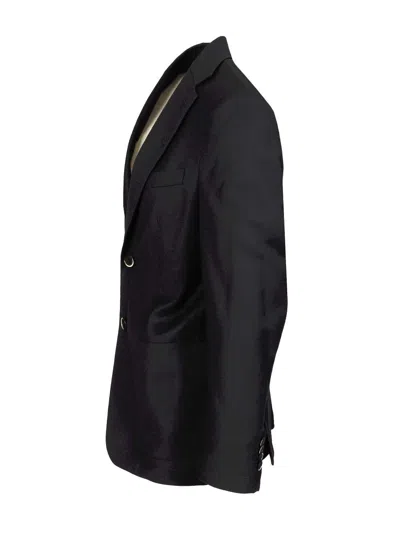 Barena Venezia Borgo Flan Jackets Blue In Black