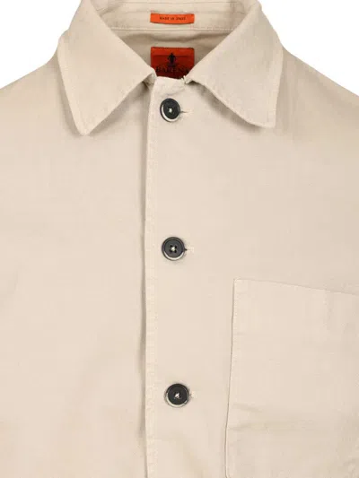Barena Venezia Cedrone Traverso Shirts Black In Neutral