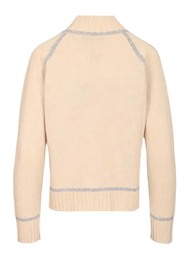 Max Mara Pescara Sweater In Wool And Cashmere In Pink
