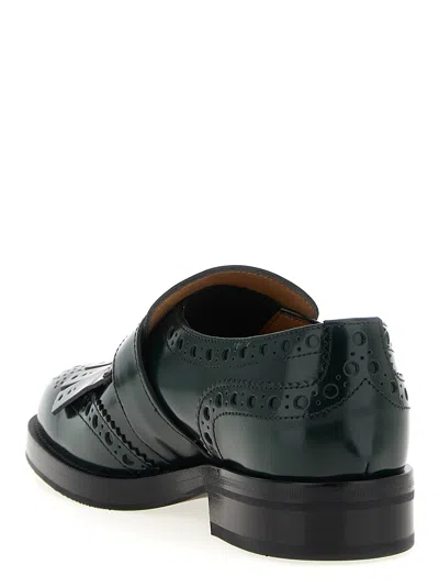 Church's Lace Up Shoes With Brogue And Fringe Detail