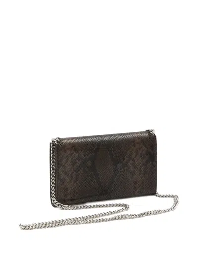Stella Mccartney Snakeskin Chain Shoulder Bag