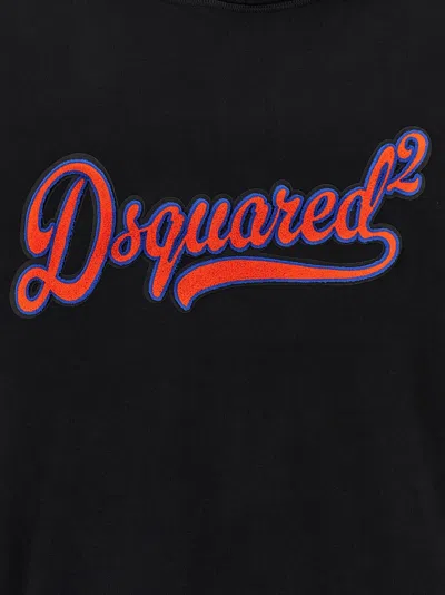 Dsquared2 Sponge Patch Sweatshirt Black In Black