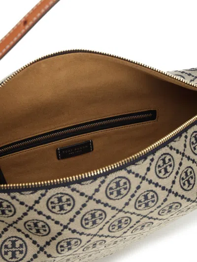 Tory Burch Large T Monogram Jacquard Balloon Bag