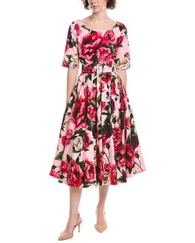 Samantha Sung Abelia Shirtdress In Pink