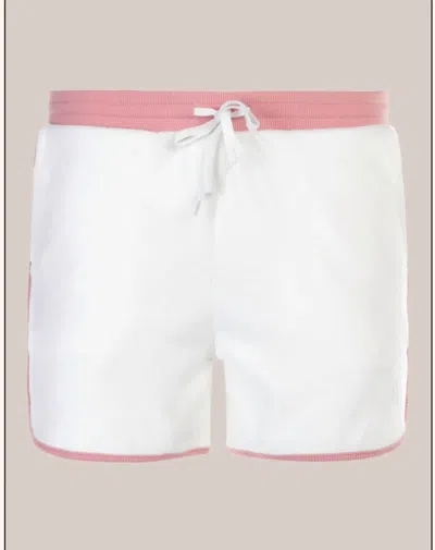 Paris Hilton Shimmer Short In White/pearl Blush In White