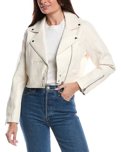 Blanknyc Blank Nyc Moto Jacket In White
