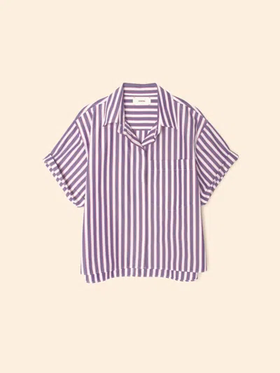 Xirena Camisa - Azul In Multi