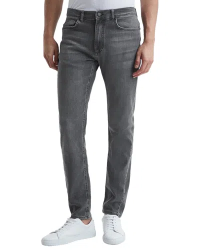 Reiss Washed Grey Slim Fit Washed Jeans In Gray