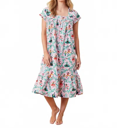 Printfresh Nutcracker Dreams Daylight Nightgown In Ballet Pink In Pink