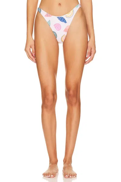 Beach Riot Kaylin High-leg Bottom In Crystal Jewel In Multi
