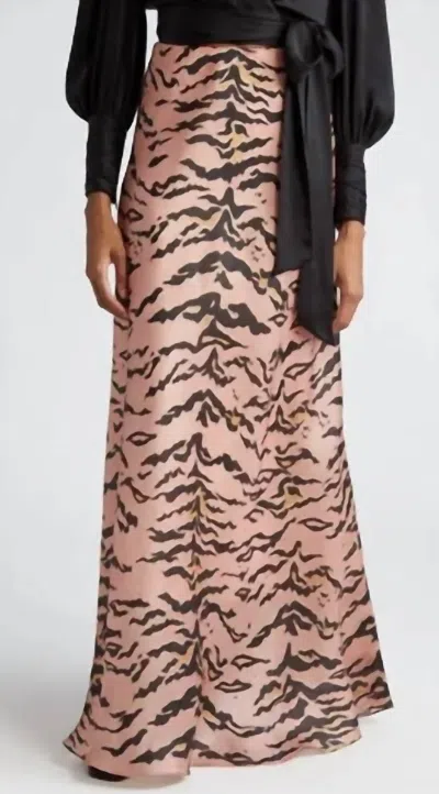 Zimmermann Matchmaker Bias Flare Maxi Skirt In Black