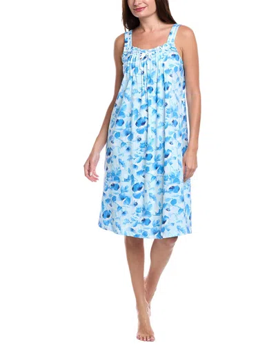 Carole Hochman Waltz Sleep Gown In Blue