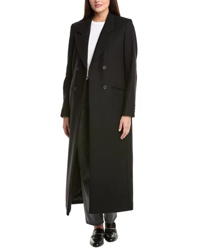 Allsaints Ellen Wool & Cashmere-blend Coat In Black