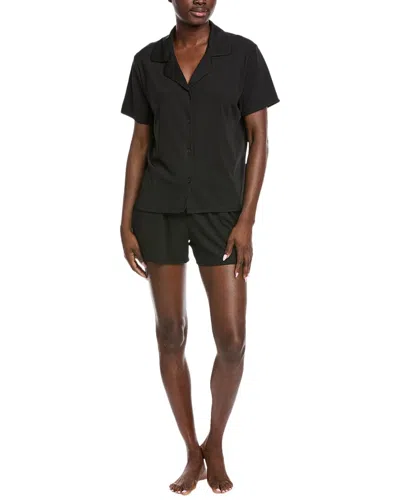 Badgley Mischka 2pc Yummy Shirt & Short Set In Black