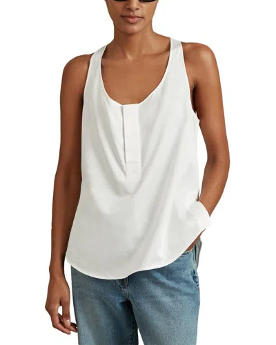 Reiss Eira Easy Vest In White