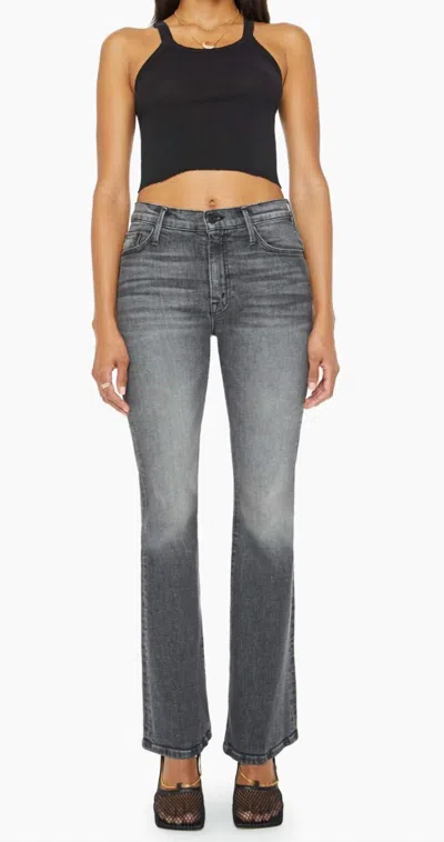 Mother The Weekender Flare Jean In Wanted In Black