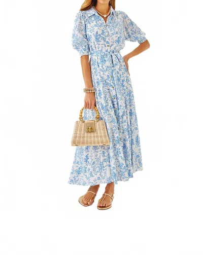 Lilly Pulitzer Larkyn Midi Shirtdress In Multi
