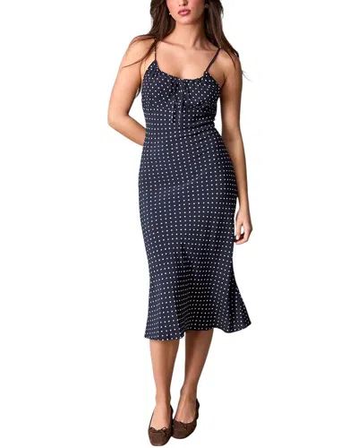 Adele Berto Dress In Blue