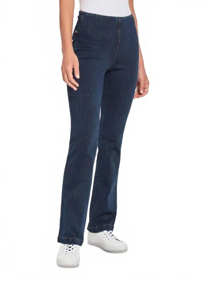 Lyssé Baby Bootcut Denim (32" Inseam) In Blue