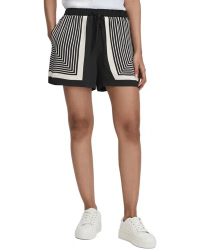 Reiss Lilia Drawstring Shorts In Black