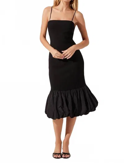 Astr Brittnea Dress In Black In Black