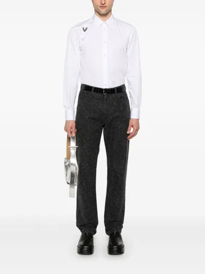 Alexander Mcqueen Alexander Mc Queen Harness Shirt In White