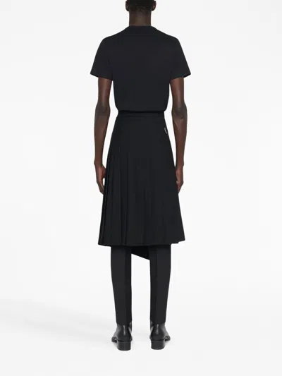 Alexander Mcqueen Men Cotton T-shirt With Logo In Black