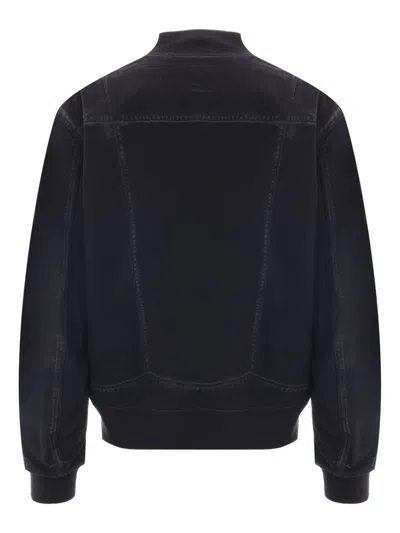 Alexander Mcqueen Alexander Mc Queen Lightweight Zipped Jacket Black In Blue