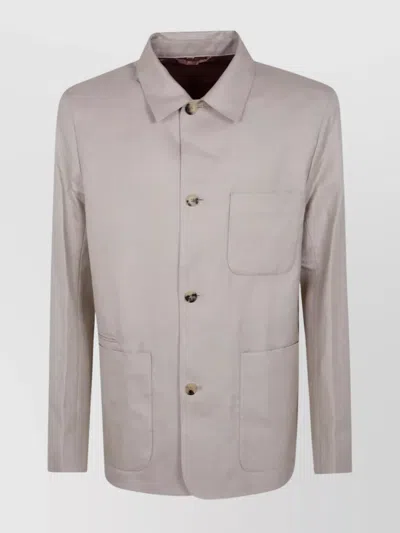 Paul Smith Mens 4btn Casual Jkt In Neutral