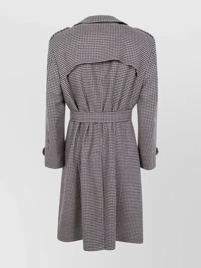 Tagliatore "born" Men's Trench Coat In Neutral