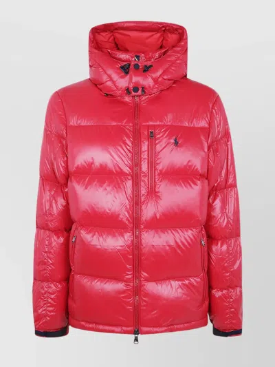 Polo Ralph Lauren Water Repellent Down Jacket In Multi